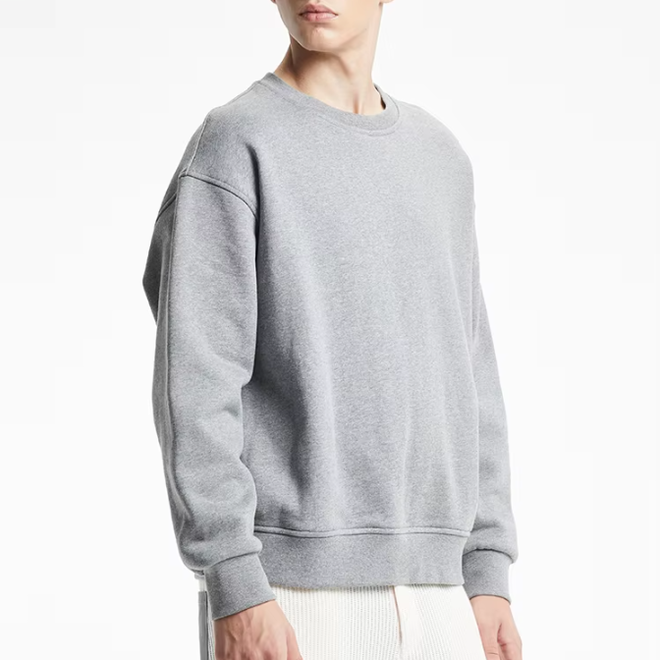 Drop Shoulder Crew Neck Oversize Mens Sweatshirt