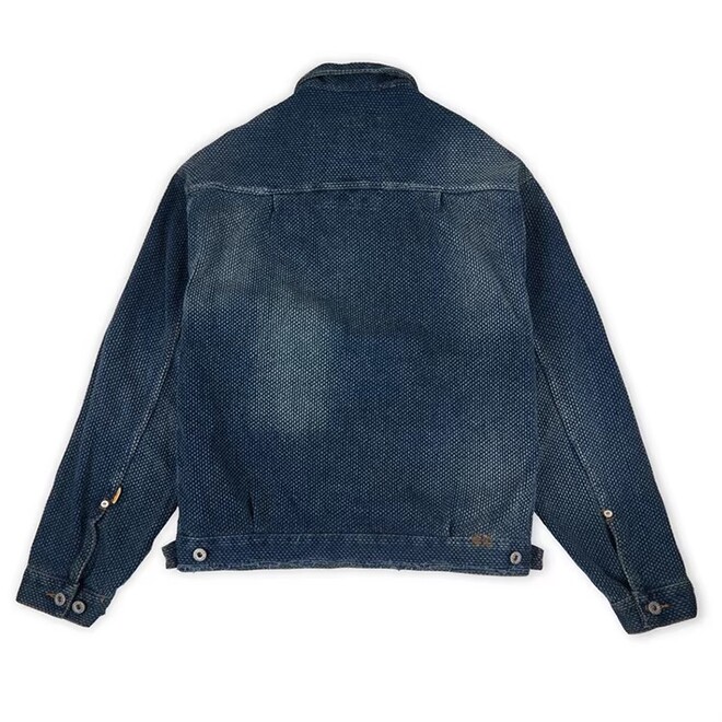 Fashionable High Street Cargo Denim Jacket