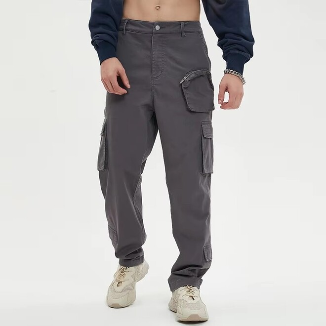 Multiple Pockets Casual Mens Cargo Pants