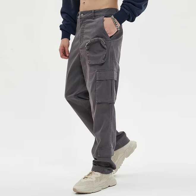 Multiple Pockets Casual Mens Cargo Pants