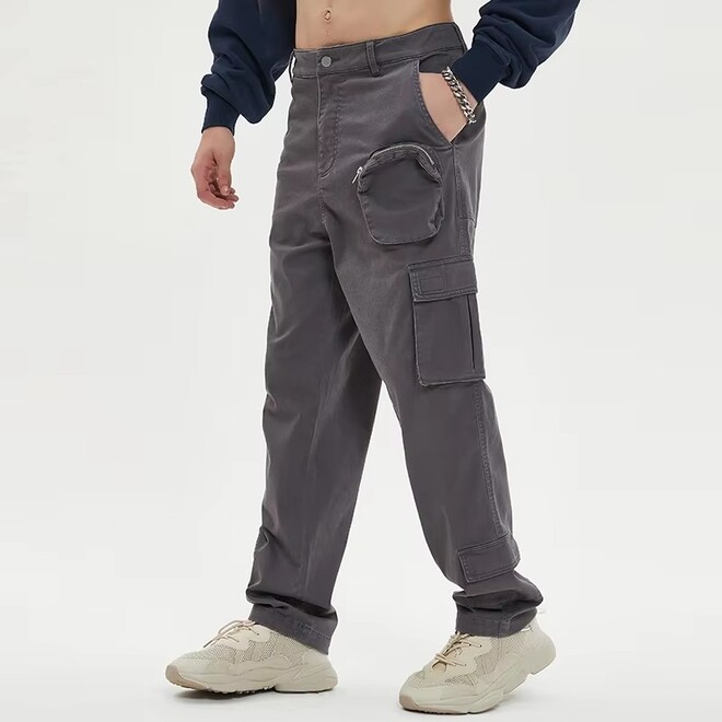 Multiple Pockets Casual Mens Cargo Pants