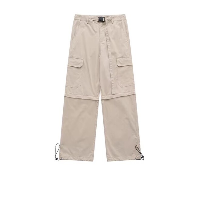 Wholesale 2 Prs of High Street Multi Pocket Cargo Trousers with Belt