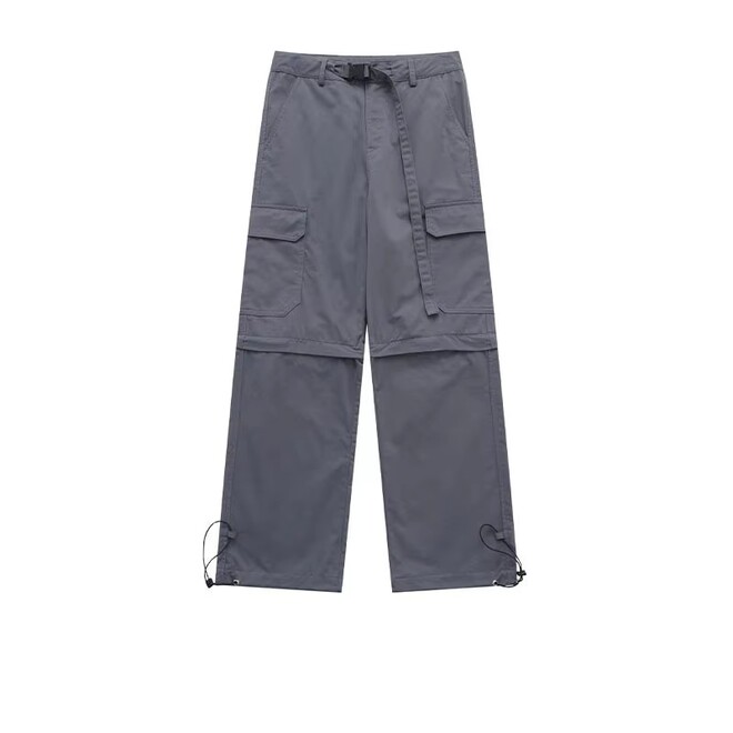 Wholesale 2 Prs of High Street Multi Pocket Cargo Trousers with Belt