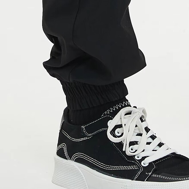 Multi Pocket Mid Waist Mens Cargo Pants